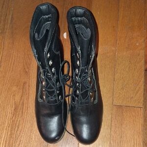 Timberland Women's Black Lace-Up Boots